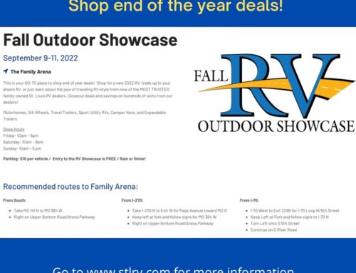 Metro East Mega Storage attending the Fall RV outdoor showcase