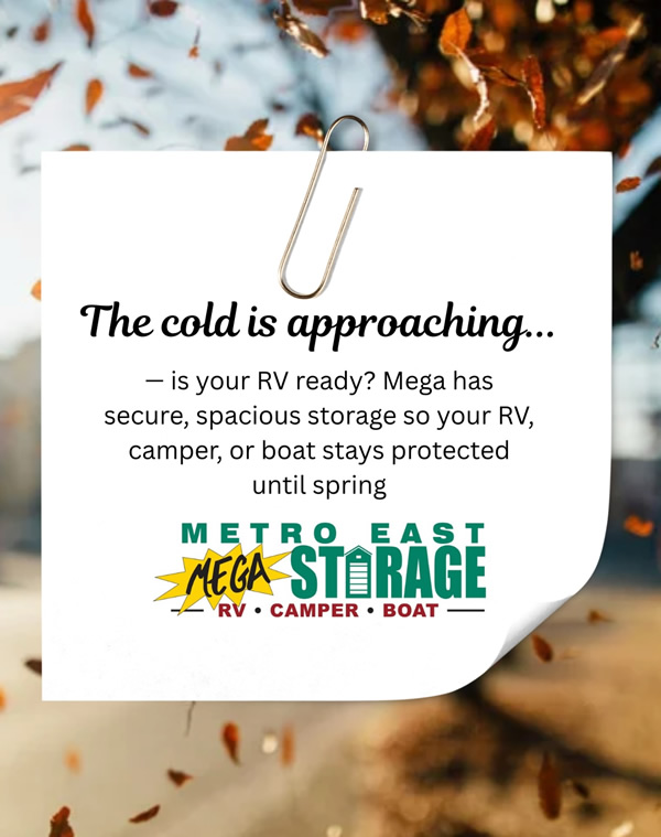 Winter RV Storage