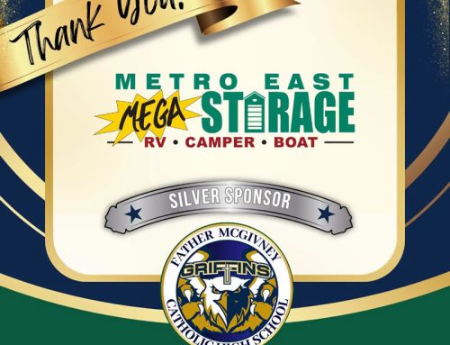 Metro East Mega Storage a Silver Sponsor of Father McGivney Catholic High School